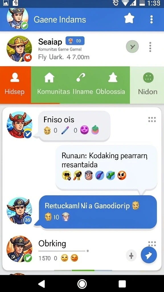 dewagaruda - Karakter unik dengan kemampuan berbeda.