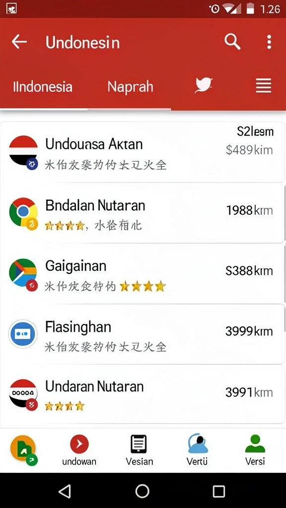 hanabi88 - Screenshot menunjukkan tampilan menarik dari halaman utama aplikasi.