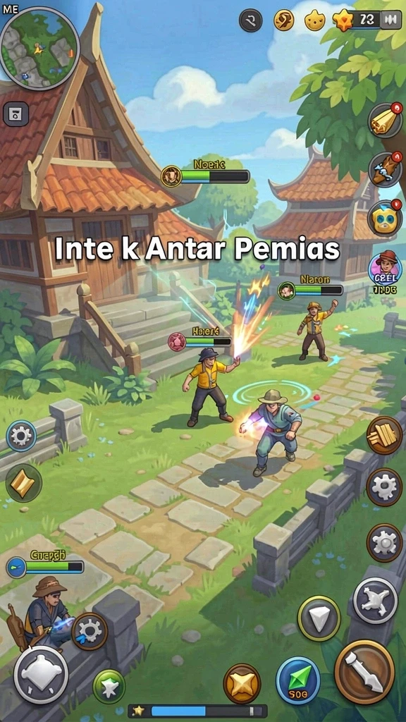 idn89 - Tampilan antarmuka yang menarik dan mudah dinavigasi.