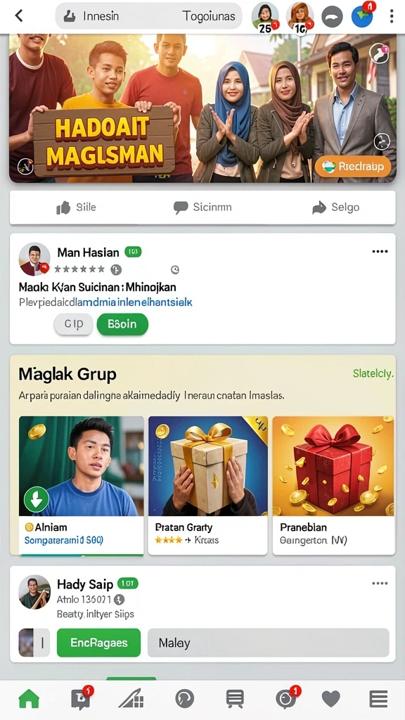 idnraja - Tampilan antarmuka yang menarik dan mudah digunakan.