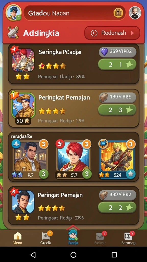 surga19 - Tangkapan layar menunjukkan level yang menantang dengan grafis menarik.